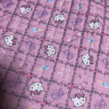 초레어! 산리오 챠미 키티 퀼팅 원단 2009년 헤이세이 레트로