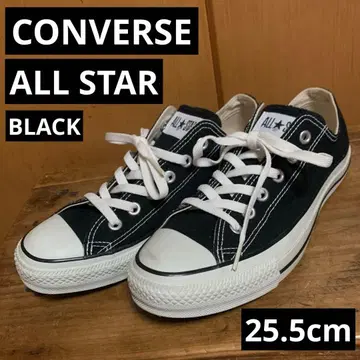 CONVERSE ALL STAR BLACK 25.5cm 새상품급