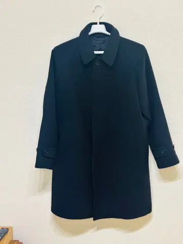 블랙 스텐카라 코트