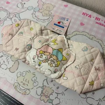 키키라라 퀼팅 티슈 케이스 산리오 리틀트윈스타
