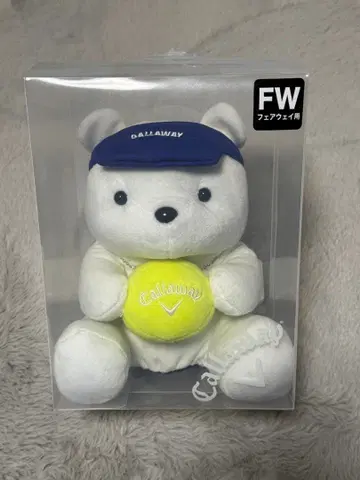 새상품 캘러웨이 골프헤드커버 베어 곰 페어웨이 우드용