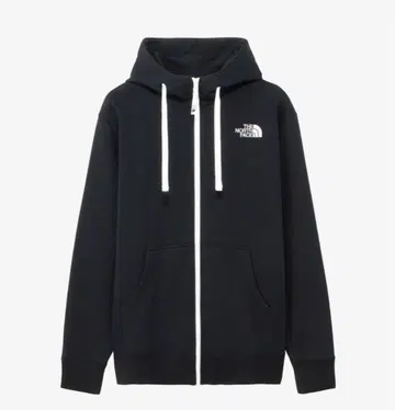 THE NORTH FACE 블랙 풀 집업 후드티 L