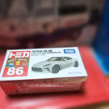 초회 특별 사양 토미카 도요타 GR 86 2021년 모델
