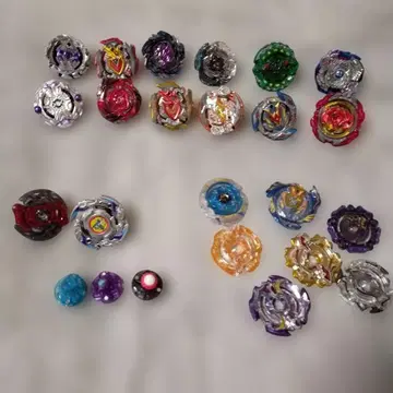 베이블레이드 세트 다색 팽이