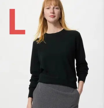 캐시미어 크루넥 스웨터 XL 유니클로