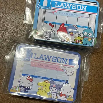 로손 산리오 캔 2개 세트 익명 배송 신점포 구점포