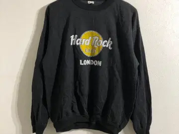 HardRock vintage 블랙 맨투맨 트레이닝복