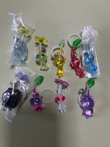 피크민 메지루시 액세서리 전 9종 컴플리트 세트