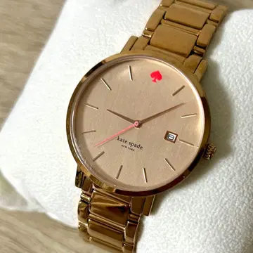 케이트 스페이드 핑크 골드 로즈 골드 아날로그 손목시계