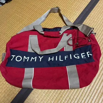 TOMMY HILFIGER 보스턴 백 레드