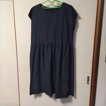 기모노 리메이크 서생 무늬 점퍼 스커트 자수 포함