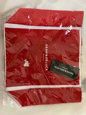 DEAN & DELUCA 빨간색 방콕 한정판 토트백