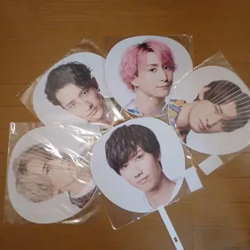 Snow Man 부채 5장 세트