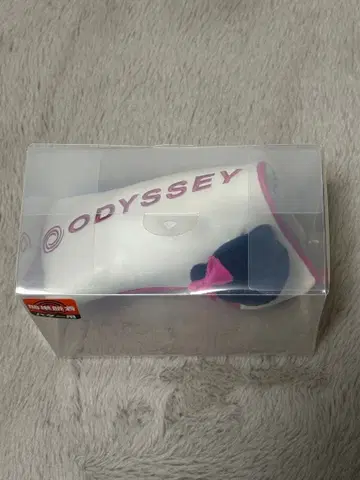 ODYSSEY 퍼터용 골프헤드커버 네이비 핑크