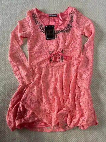 [ 새상품 ] GHOST OF HARLEM 레이스 원피스 미니 원피스