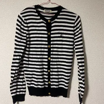 BEAMS BOY 스트라이프 가디건