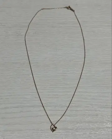 TAKE-UP 핑크 골드 하트 목걸이