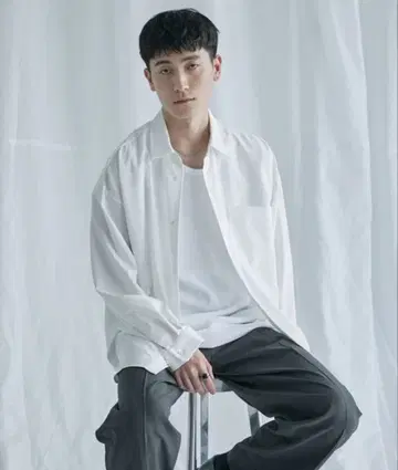 PUBLIC TOKYO 컴포트 릴랙스 셔츠 사이즈 3(L)