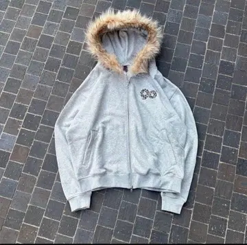 9090girl 퍼 후드티