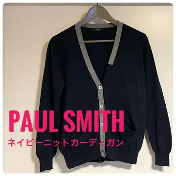 Paul Smith black 폴스미스 네이비 V넥 가디건
