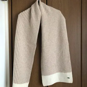 LACOSTE 울 머플러 털실 뜨개질