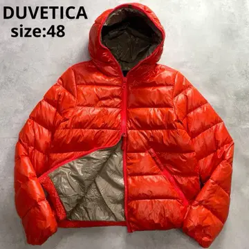 레어 DUVETICA 디오니시오 다운 자켓 후드 오렌지 48