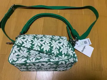 Desigual 꽃무늬 숄더백 그린 미사용 새상품