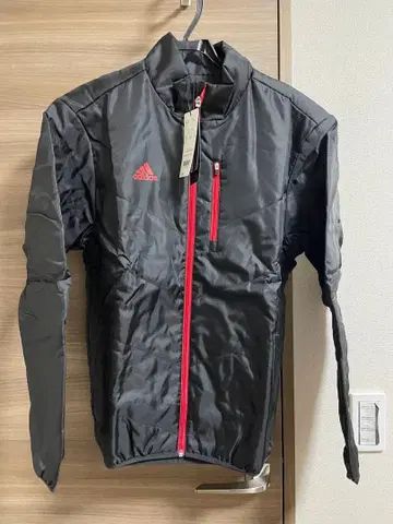 남성용 adidas 테일러메이드 골프 윈드 브레이커 상하의 세트 블랙