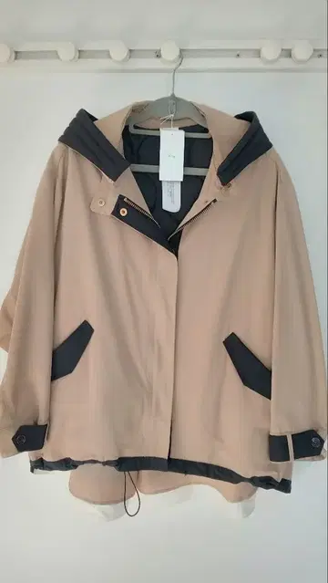 리즈리 마운틴 후드티 라이너 포함 베이지