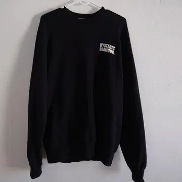 HYSTERIC GLAMOUR 블랙 맨투맨 M