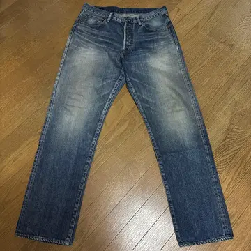 MINEDENIM 마인 데님 USED 가공 루즈 스트레이트 데님 11