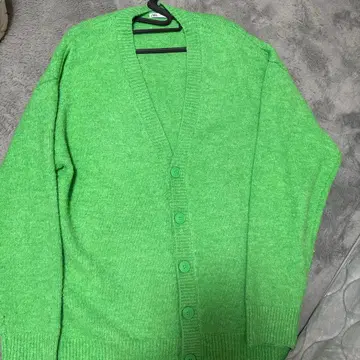 ZARA 그린 가디건 L 사이즈