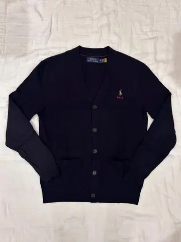 폴로 랄프로렌 울 V넥 가디건