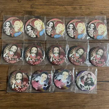 카마도 네즈코 귀멸의 칼날 컬렉션 원화 캔뱃지 점프샵 굿즈