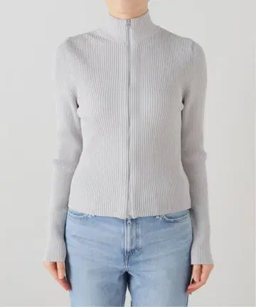 미사용 새상품 [ AMOMENTO 아모멘토 ] 지퍼 가디건