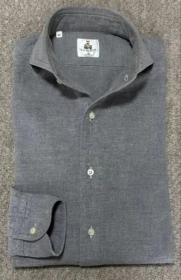 GUYROVER 로버 M 컷어웨이 코튼 넬 그레이