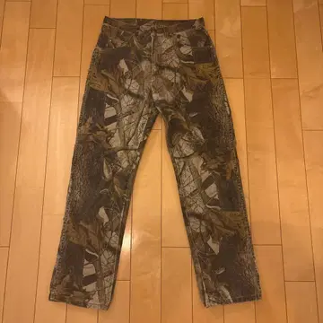 Wrangler pro gear 리얼 트리 스트레이트 데님 팬츠