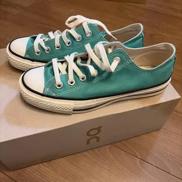 컨버스 올스타 MADE IN JAPAN 로우컷 민트 그린