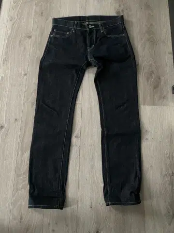 다크 블루 스트레이트 데님