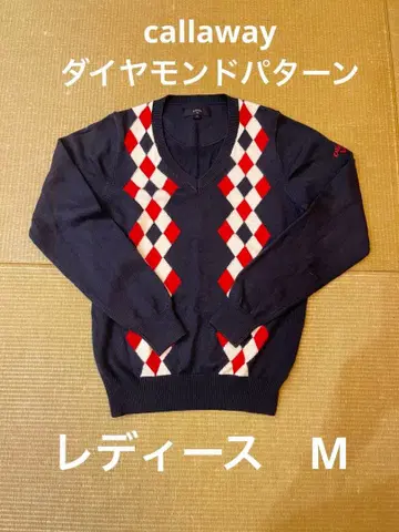Callaway 여성용 스웨터 M 네이비