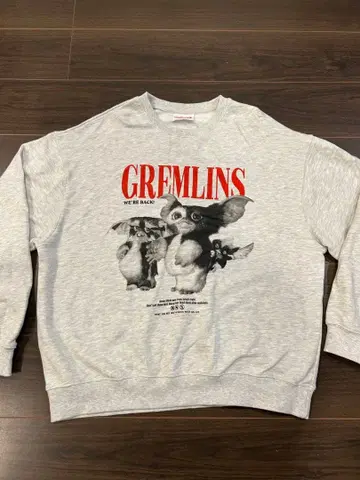 GREMLINS 프린트 트레이닝복 LL 그레이