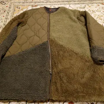 TOWNCRAFT 노카라 자켓 올리브 그린