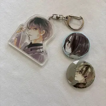 도쿄 구울 아크릴 키링 & 캔뱃지