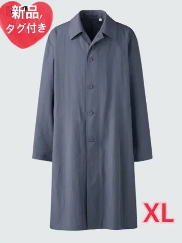 [새상품 유니클로 유] 오버 사이즈 스탠 칼라 코트 2025