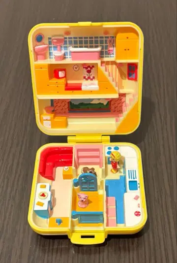 반다이 ANGEL POCKET 엔젤포켓 옐로우 컬러 부속 인형 포함