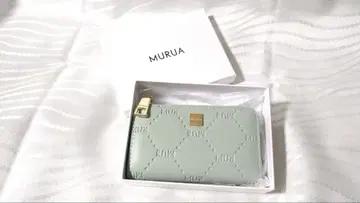 MURUA 민트 그린 키케이스 EMBOSS MR-W1214