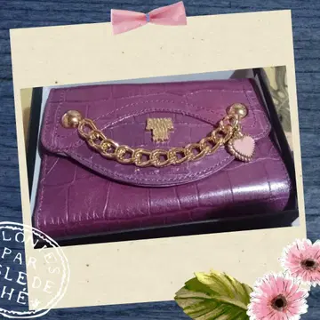 주말 한정판 SALE ANNASUI 3단 폴더형 지갑 *.