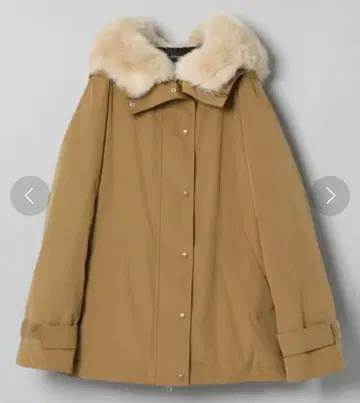 지나시스 다운 마운틴 파카 머스타드 다운 자켓