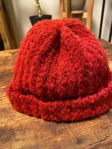 HIGHLAND 2000 빨간색 니트 모자