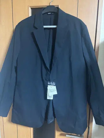 UNIQLO x Theory 테일러드 자켓 3XL 네이비